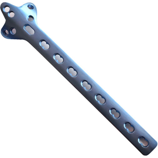 3.5/4.0mm LCP (locking) Cloverleaf plate